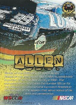 1997 Wheels Viper - Black Racer First Strike #50 Glenn Allen Jr. Back