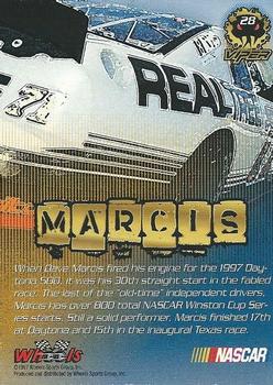 1997 Wheels Viper - First Strike #28 Dave Marcis Back