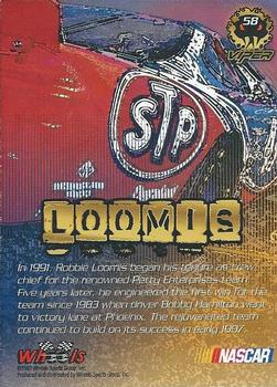 1997 Wheels Viper - First Strike #58 Robbie Loomis Back