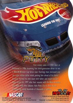 1997 Wheels Viper - Sidewinder First Strike #S14 Kyle Petty Back