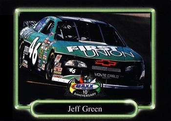 1998 Maxx 10th Anniversary #80 Jeff Green's Car Front