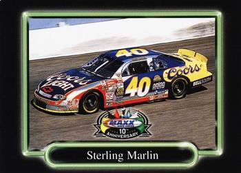1998 Maxx 10th Anniversary #81 Sterling Marlin's Car Front