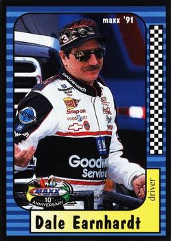 1998 Maxx 10th Anniversary #96 Dale Earnhardt Front