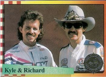 1998 Maxx 10th Anniversary - Card of the Year #CY2 Kyle Petty / Richard Petty Front