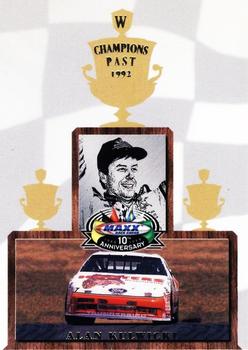 1998 Maxx 10th Anniversary - Champions Past #CP4 Alan Kulwicki Front