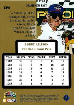 1998 Maxx 10th Anniversary - Champions Past #CP8 Bobby Allison Back