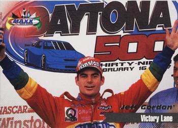 1998 Maxx 1997 Year In Review #001 Jeff Gordon Front