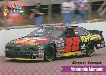 1998 Maxx 1997 Year In Review #015 Ernie Irvan Front