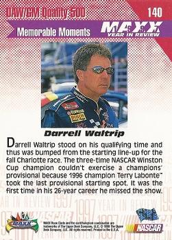 1998 Maxx 1997 Year In Review #140 Darrell Waltrip Back
