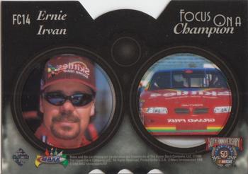 1998 Maxx - Focus on a Champion Cel #FC14 Ernie Irvan Back