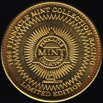 1998 Pinnacle Mint Collection - Coins #07 Bill Elliott Back
