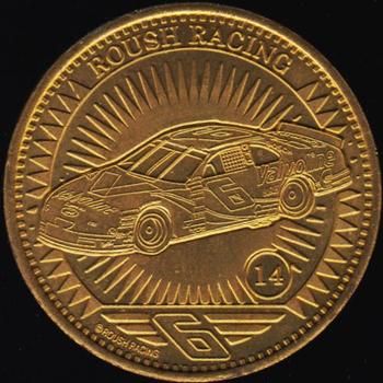 1998 Pinnacle Mint Collection - Coins #14 Roush Racing Front