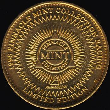 1998 Pinnacle Mint Collection - Coins #15 Robert Yates Racing Back
