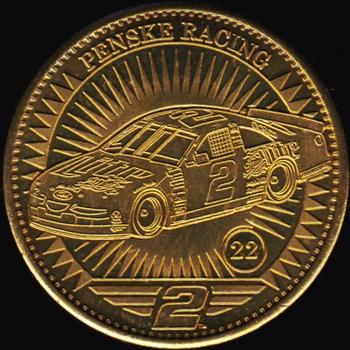 1998 Pinnacle Mint Collection - Coins #22 Penske Racing Front