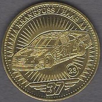 1998 Pinnacle Mint Collection - Coins: Gold Plate #23 Jeremy Mayfield's Car Front