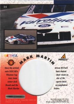 1998 Pinnacle Mint Collection - Die Cuts #14 Mark Martin's Car Back