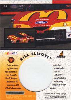 1998 Pinnacle Mint Collection - Die Cuts #19 Bill Elliott's Car Back