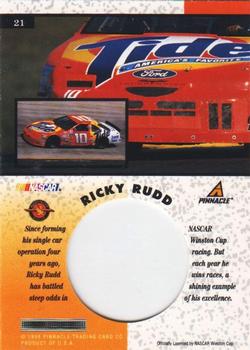 1998 Pinnacle Mint Collection - Die Cuts #21 Ricky Rudd's Car Back