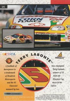 1998 Pinnacle Mint Collection - Gold Team #16 Terry Labonte's Car Back
