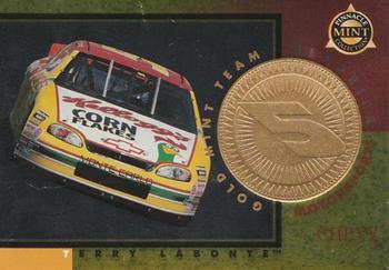1998 Pinnacle Mint Collection - Gold Team #16 Terry Labonte's Car Front