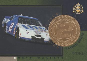 1998 Pinnacle Mint Collection - Gold Team #22 Rusty Wallace's Car Front