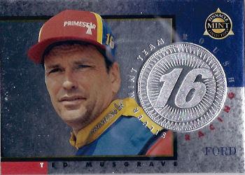 1998 Pinnacle Mint Collection - Silver Team #8 Ted Musgrave Front