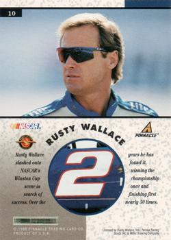 1998 Pinnacle Mint Collection - Silver Team #10 Rusty Wallace Back