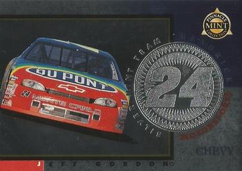 1998 Pinnacle Mint Collection - Silver Team #13 Jeff Gordon's Car Front