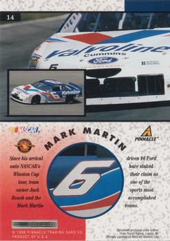 1998 Pinnacle Mint Collection - Silver Team #14 Mark Martin's Car Back