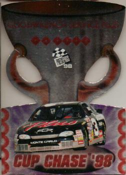 1998 Press Pass - Cup Chase Die Cut Prizes #CC 5 Dale Earnhardt's Car Front