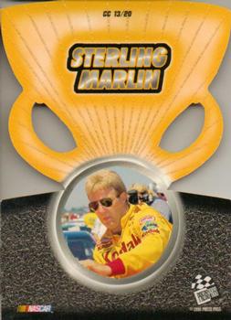 1998 Press Pass - Cup Chase Die Cut Prizes #CC 13 Sterling Marlin Back