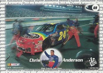 1998 Press Pass - Oil Slicks #69 Chris Anderson Back