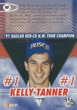 1998 Press Pass - Oil Slicks #90 Kelly Tanner Back