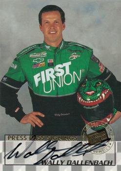 1998 Press Pass - Signings #20 Wally Dallenbach Front