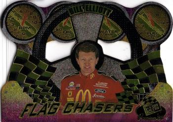 1998 Press Pass Premium - Flag Chasers #FC 13 Bill Elliott Front