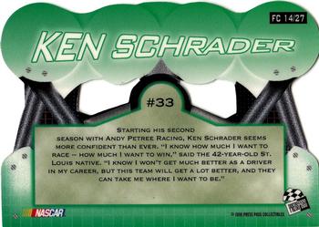 1998 Press Pass Premium - Flag Chasers Reflectors #FC 14 Ken Schrader Back