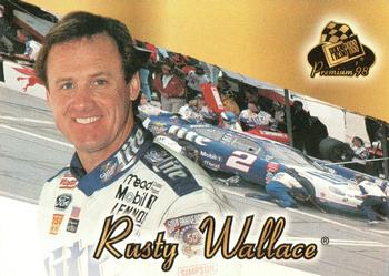 1998 Press Pass Premium - Reflectors #36 Rusty Wallace Front