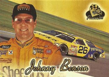 1998 Press Pass Premium - Reflectors #38 Johnny Benson Front
