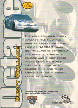 1998 Press Pass Stealth - Octane #O 35 Rusty Wallace Back
