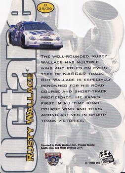 1998 Press Pass Stealth - Octane Die Cuts #O 35 Rusty Wallace Back