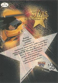 1998 Press Pass Stealth - Stars #N 6 Bobby Hamilton Back