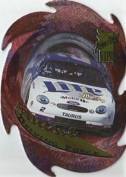 1998 Press Pass VIP - Driving Force Die Cuts #DF 18 Rusty Wallace's Car Front