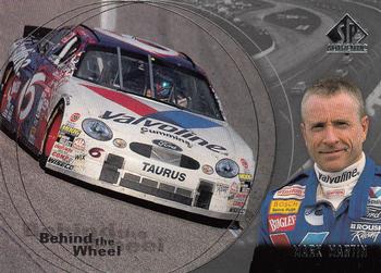 1998 SP Authentic - Behind the Wheel #BW3 Mark Martin Front