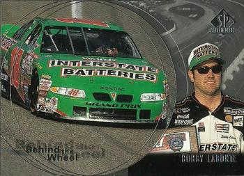 1998 SP Authentic - Behind the Wheel #BW6 Bobby Labonte Front
