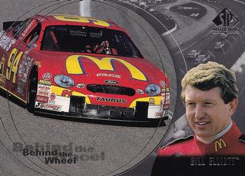 1998 SP Authentic - Behind the Wheel #BW7 Bill Elliott Front