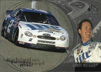 1998 SP Authentic - Behind the Wheel #BW8 Rusty Wallace Front