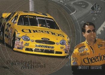 1998 SP Authentic - Behind the Wheel #BW10 Johnny Benson Front