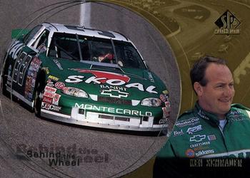 1998 SP Authentic - Behind the Wheel Gold #BW9 Ken Schrader Front