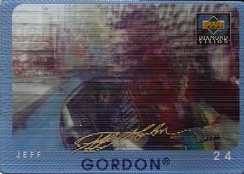 1997 Upper Deck Diamond Vision - Signature Moves #S1 Jeff Gordon Front