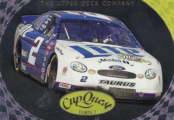 1998 Upper Deck Road to the Cup - CupQuest Turn 2 #CQ2 Rusty Wallace Front